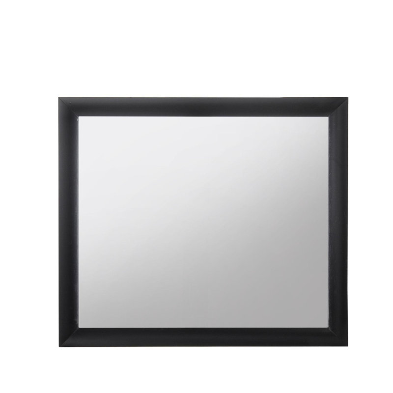 Ireland Black Finish Mirror, Black
