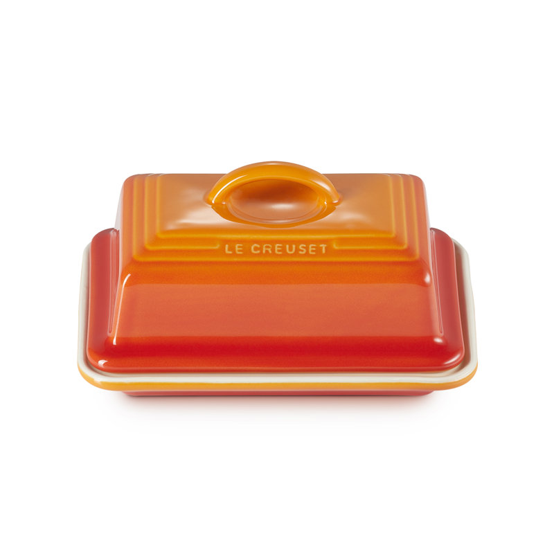 Le Creuset Breakfast Butter Dish, Volcanic