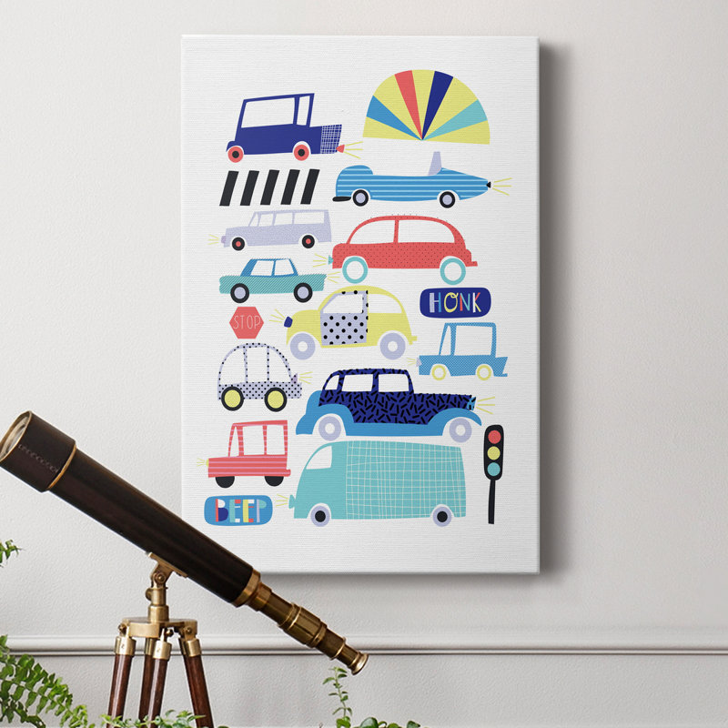 " Traffic Jam ", 48" H x 32" W x 1" D