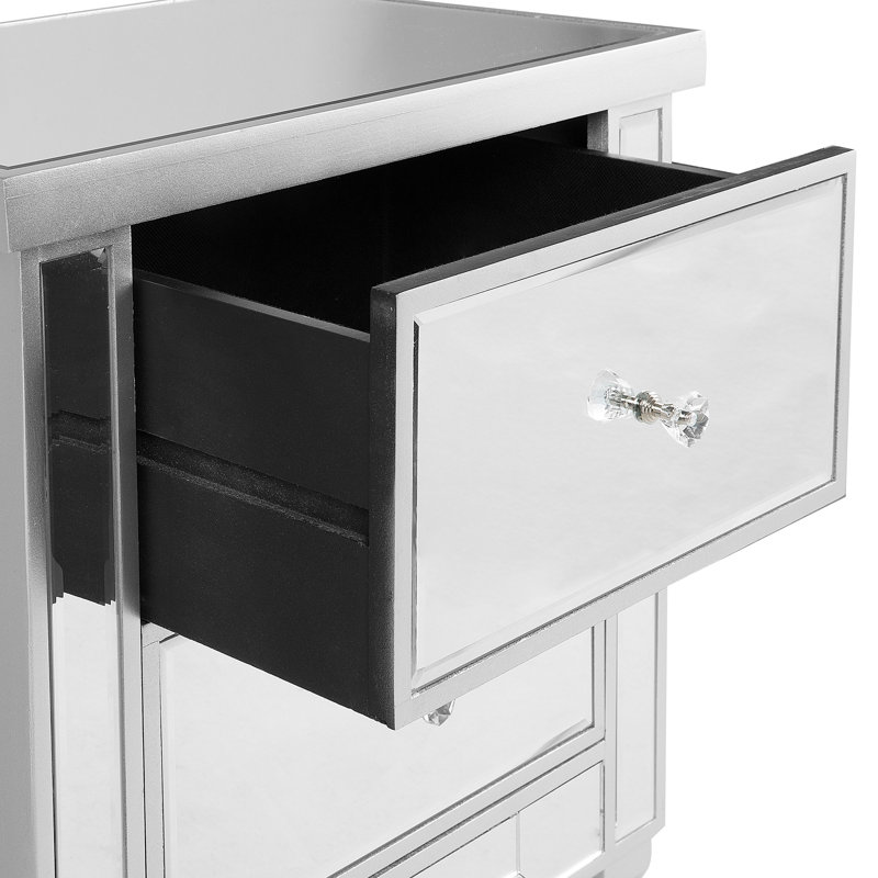 Juniper 49cm W Manufactured Wood Bedside Table