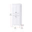 Armoire de rangement pour salle de bain 28 pouces en blanc-490535990-490535989