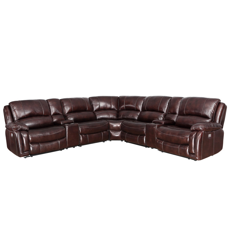 Kylemore 236.5" Wide  Symmetrical  Reclining Corner Sectional