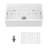 Undermount Ceramic Single Bowl Kitchen Sink – Deep Basin