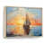 Cadre flottant brun
