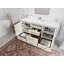 Meuble-lavabo simple 60 po avec comptoir en quartz Aberdeen