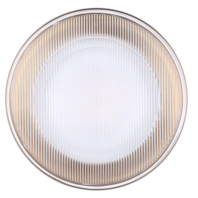 BENNI 5.375 In. 1 Light Integrated LED Wall Light With Clear Acrylic Shade, Adjustable Color Temperature, Gold