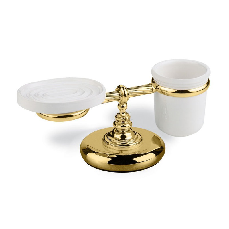 Ensemble d'accessoires de salle de bain Giunone, Chrome