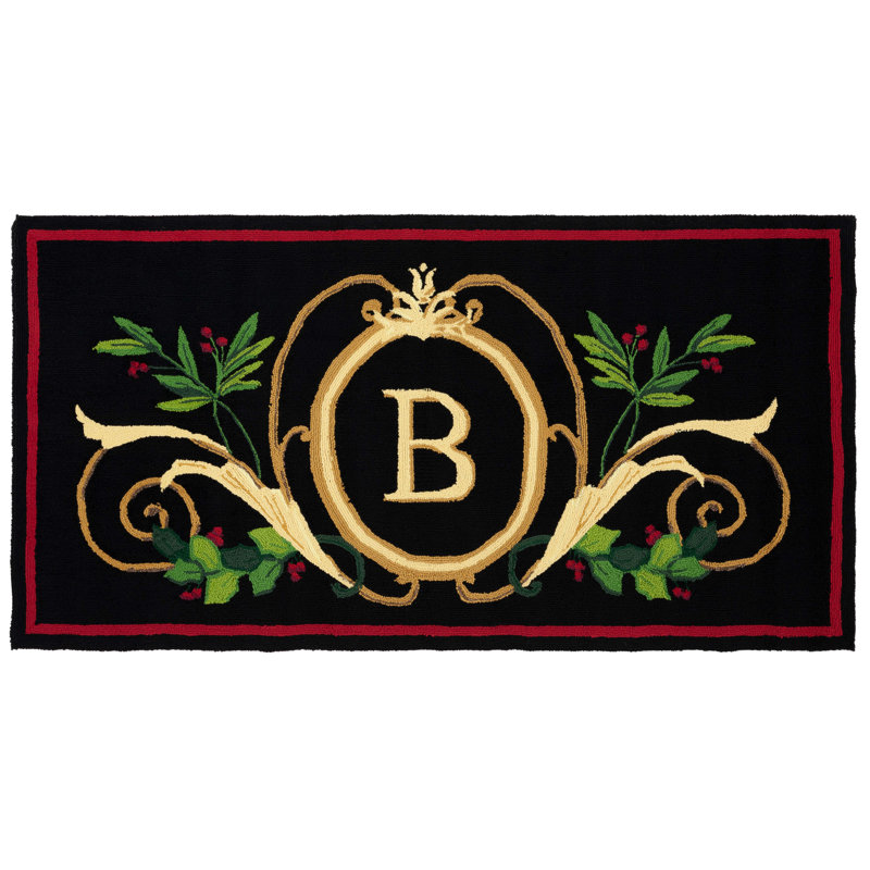 Bilbania Personalizable Outdoor Doormat, 30" W x 48" L, B