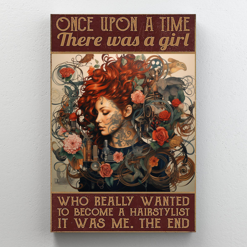 Kinslea, «A Girl To Becher», impression sur toile, H 14 po x l 11 po x P 1,25 po
