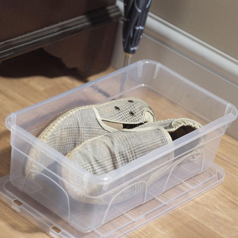 Whitefurze Polyethylene Plastic Underbed Storage