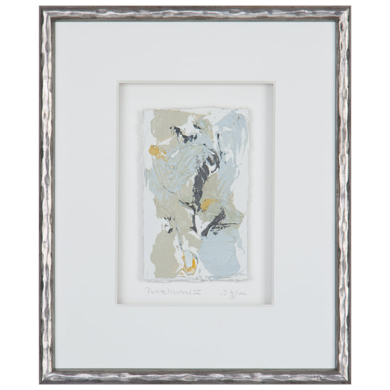 Petite Neutral IV Print by J.Allen