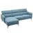 Upholstered L-Shaped Sectional Left Hand Facing
