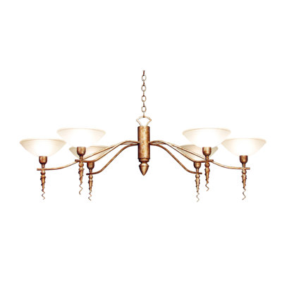 Markieff 6 - Light Dimmable Geometric Chandelier