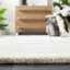 Tapis ivoire / beige en coton / laine touffeté à la main Keough-757179774