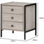 Alva 3 Drawer Bedside Table-118372341