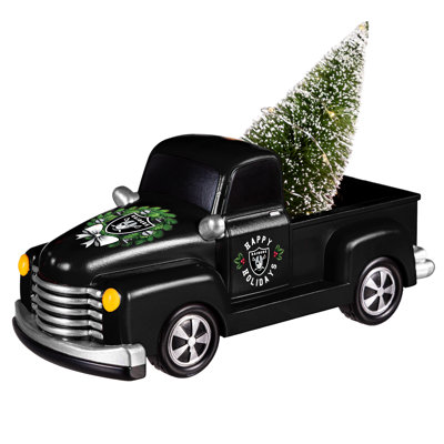 Las Vegas Raiders Lit Holiday Rally Truck Statue