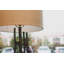 Lampe de table dorée 26 po