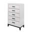 Commode verticale 5 tiroirs