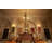 66-Inch Superfine Brass Floor Lamp with Meenakari Enamel Work, Grand Indian Anam Peacock Diya for Statement Lightin