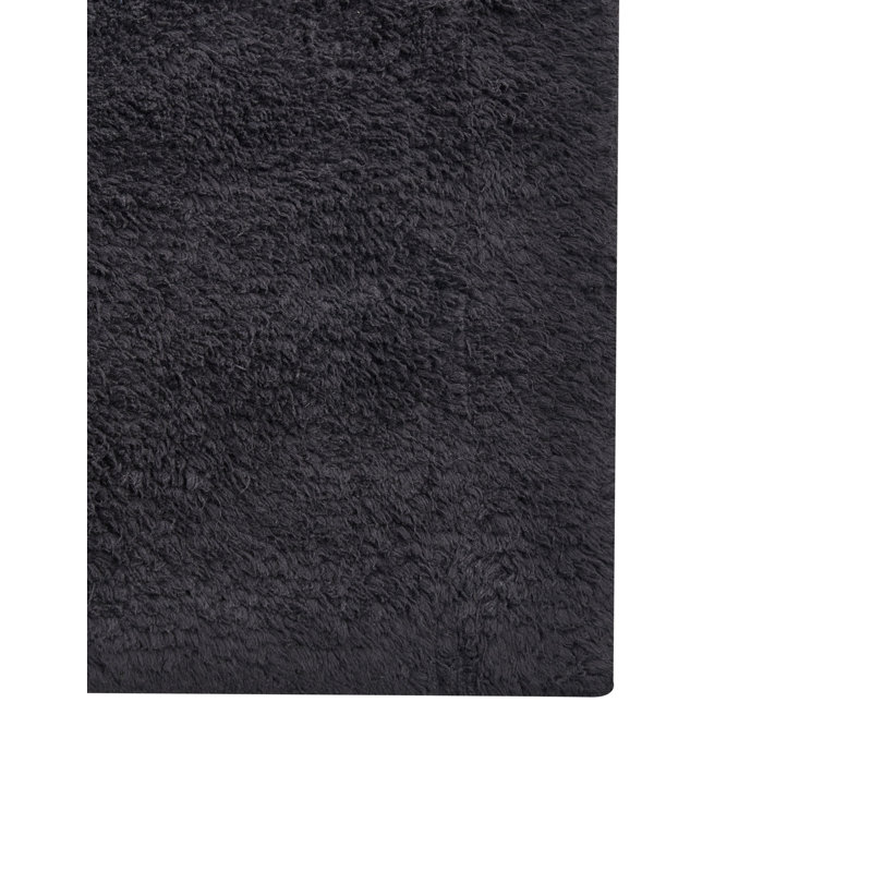 Cotton Bath Mat, Black