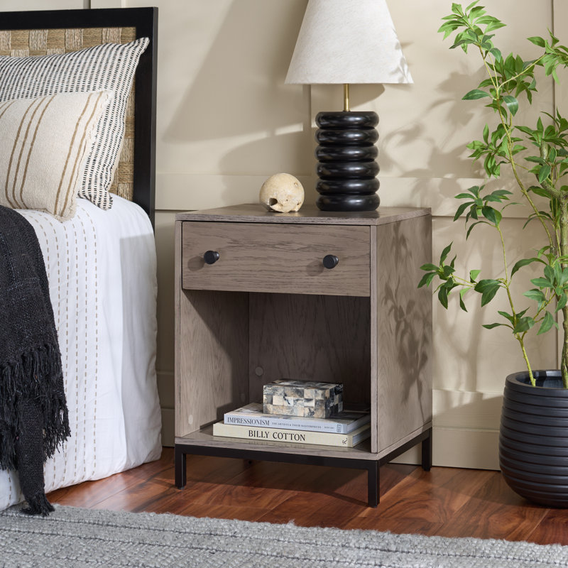 Himalay Nightstand, Walnut