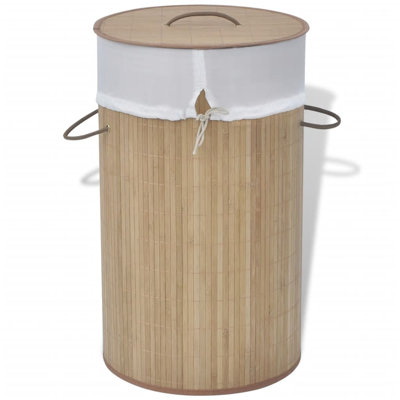 Bay Isle Home Bamboo Laundry Bin