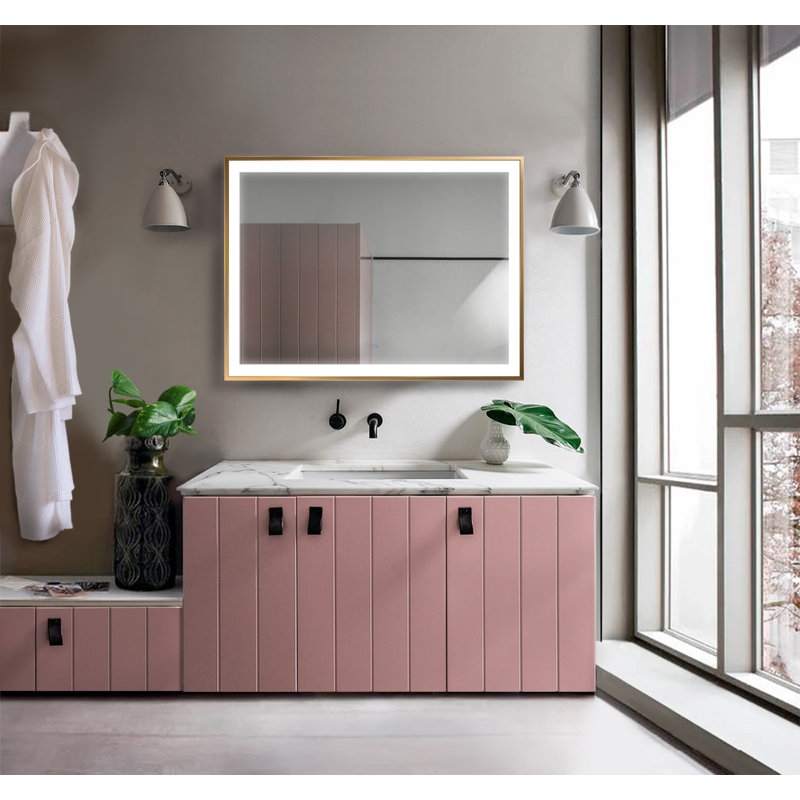 Miroir Ednaoverdorf, Or, 36 po x 48 po