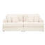 Canapé 3 places spacieux et confortable en velours côtelé avec quatre coussins décoratifs, parfait pour se détendre dans un salon moderne-1960943732-1974450432