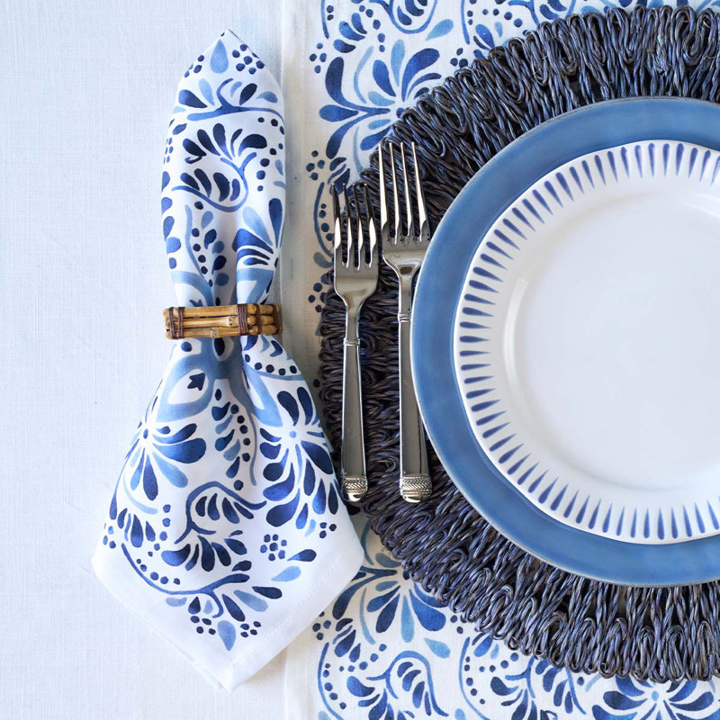 Iberian Napkin - Indigo