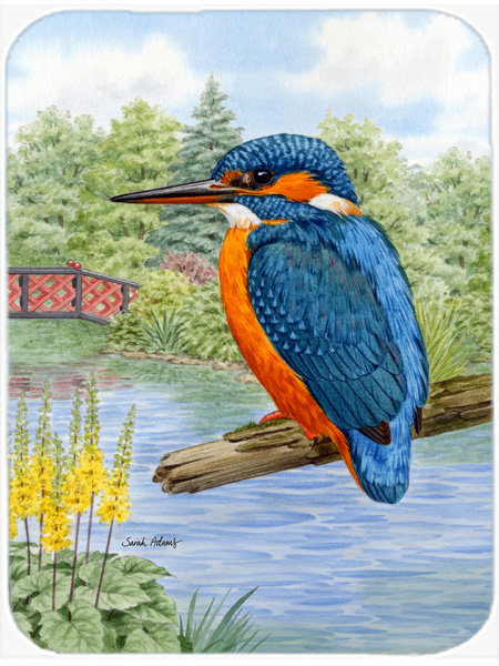 Planche à découper en verre trésors caroline Kingfisher