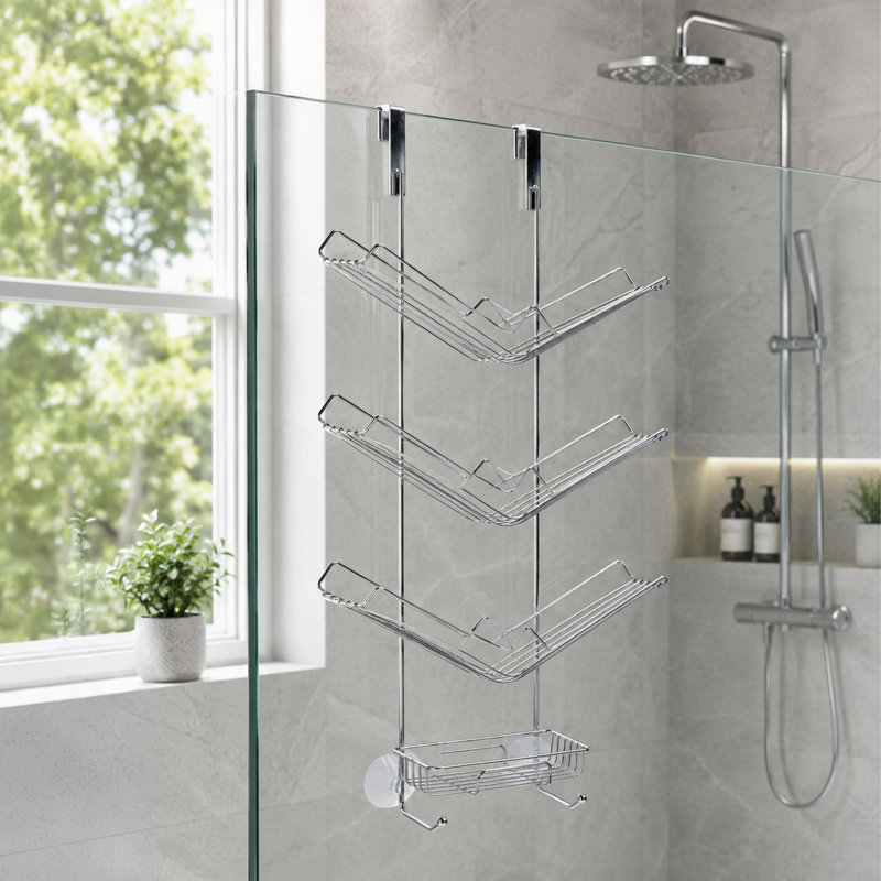 Stina Shower Caddy, Chrome