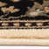 Tapis ivoire / noir Downing