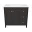 Meuble-lavabo simple 35,43 po avec comptoir d'évier