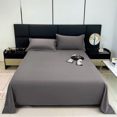 a sheet Solid Color Bed Sheet  Person Bed Sheet  Washed Quilt Sheet