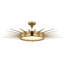 Soleil 1 - Light LED Semi Flush Mount by Suzanne Kasler