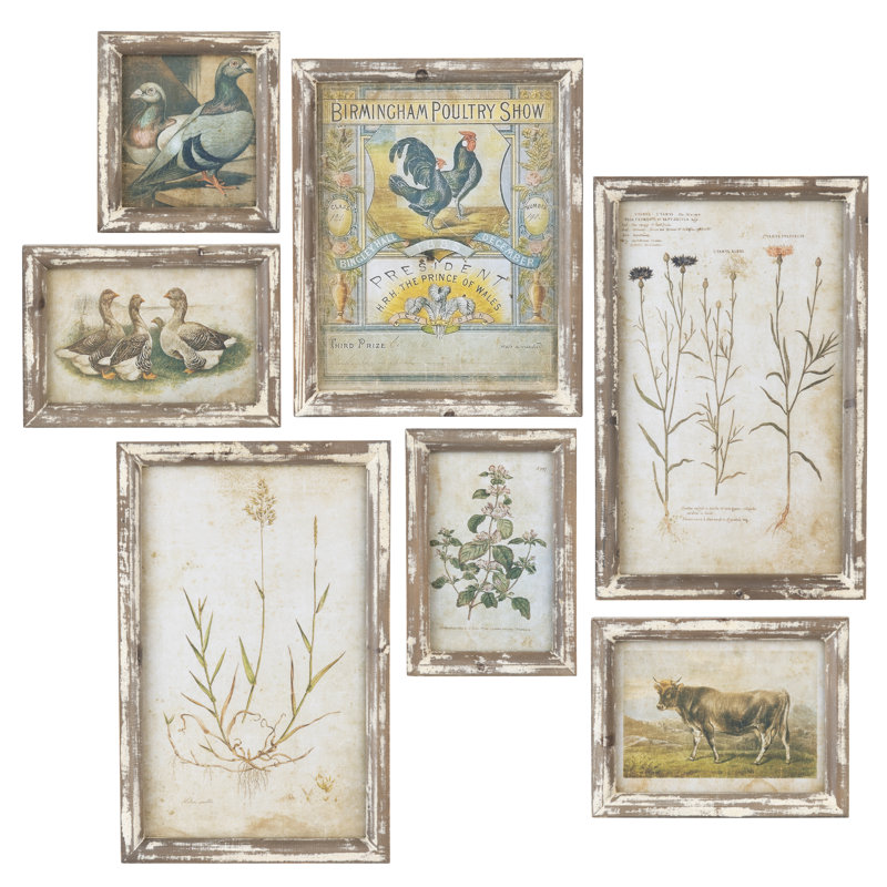 «French Farmhouse», ensemble de 7 photos
