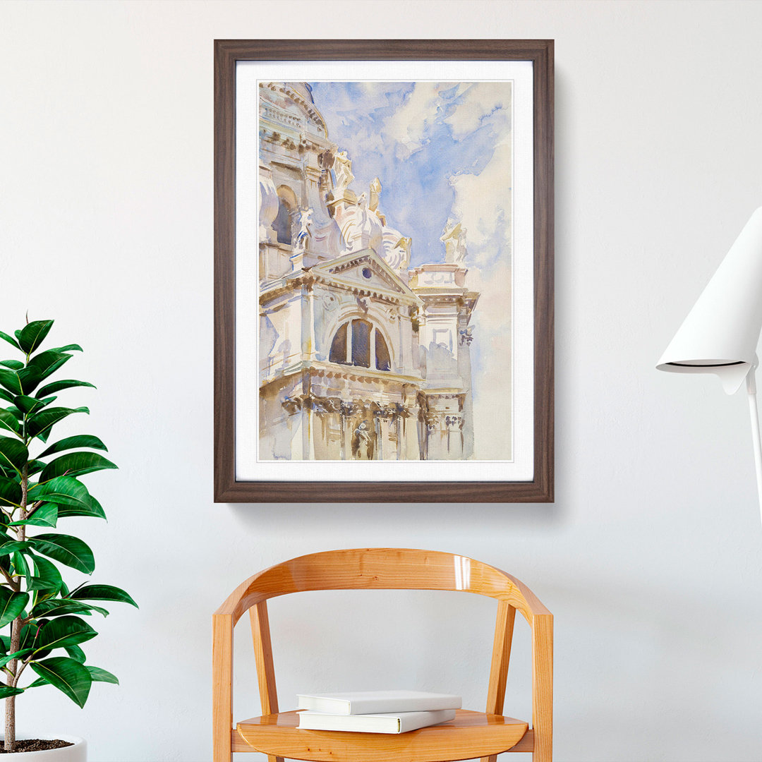 The Salute, Venice by John Singer Sargent - Framed Print