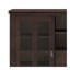 Artisan - Grand meuble télé - Brun châtaignier foncé-1220401194