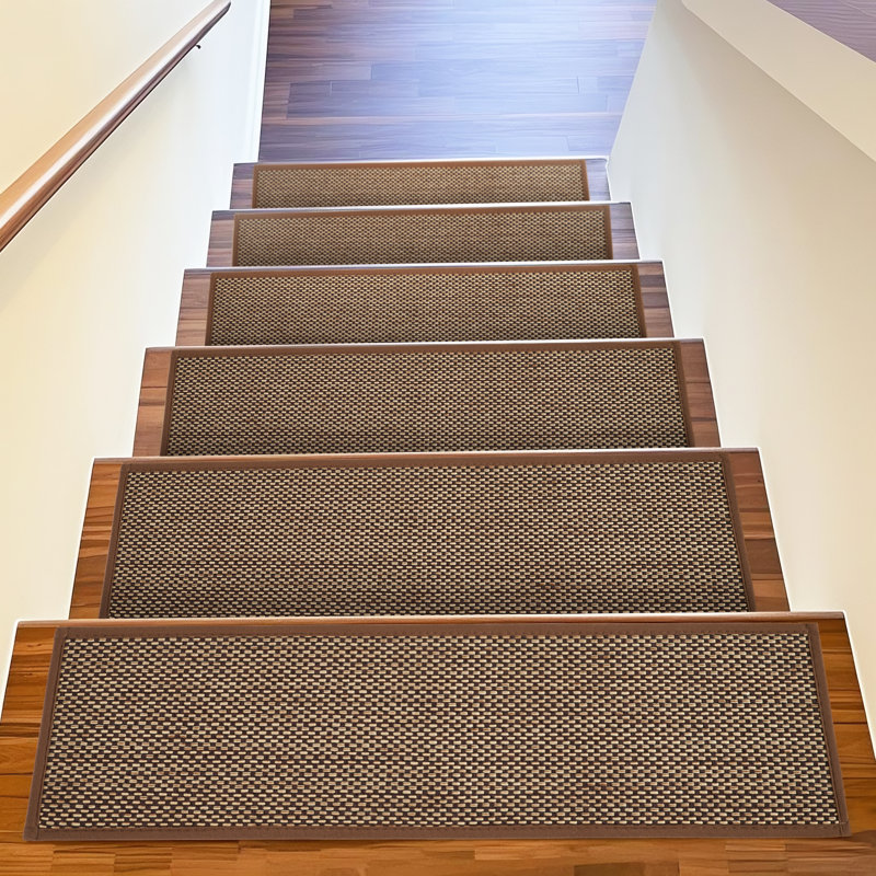 Tapis antidérapants pour tapis en caoutchouc, Brown