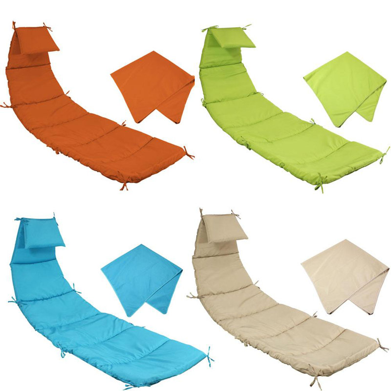 Chaise longue avec support Nagina, Rouille