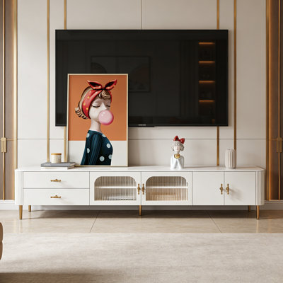 Meuble télé de luxe avec fonction de rangement