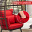 Fauteuil en osier pour l'extérieur et l'intérieur Wicker-1439306302