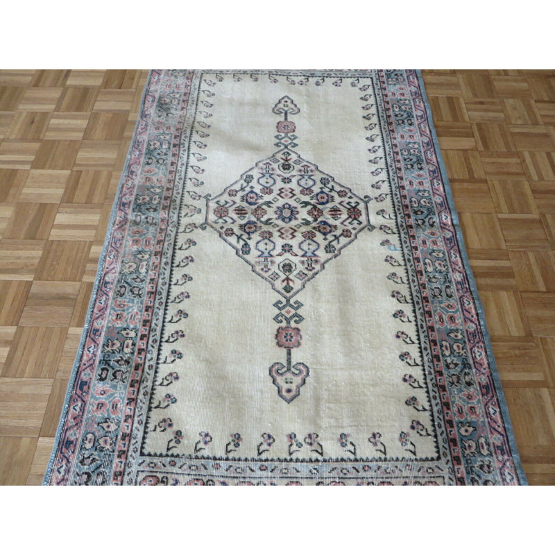 Tapis médaillon oriental turc Oushak