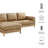 Roscoe Left-Facing Vegan Leather Sectional Sofa With Chaise-117983205-117983207-117983210