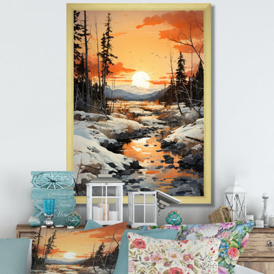 Zaha " Alaska Arctic Sunset I "