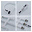 Robinet de pont rétractable tactile avec accessoires-70650569