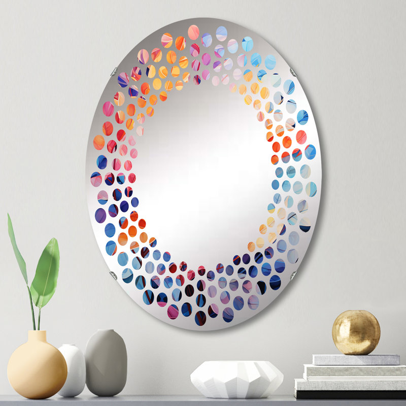 Benan Oval Mirror, 20" W x 30" H