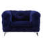Chaise d'intérieur rembourrée, chaise d'appoint capitonnée