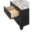 Table de chevet 2 tiroirs Contemporary