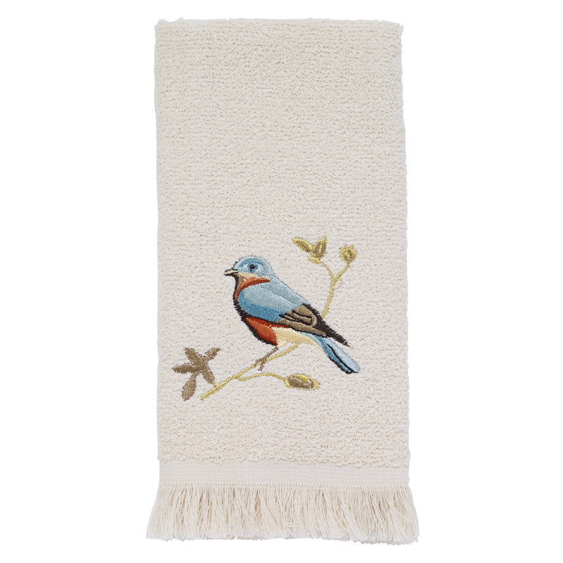 Gilded Birds 100% Cotton Waffle Fingertip Towel